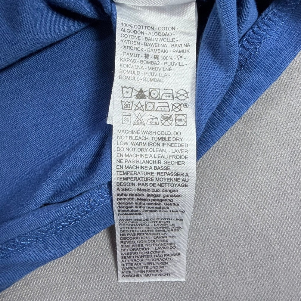 Levi's Mens Large Blue 100% Cotton Midnight Riders Graphic Relaxed T-Shirt New - Picture 5 of 7